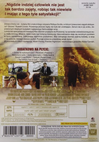 Dobry rok [DVD]