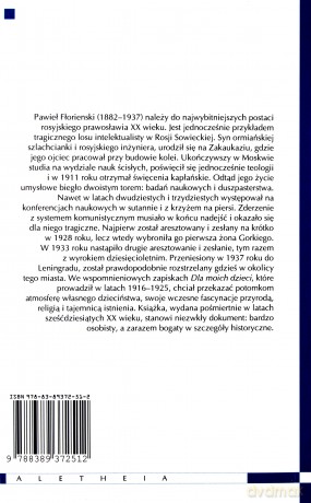 Dla moich dzieci. Wspomnienia minionych dni - Pawieł Fłorienski [KSIĄŻKA]