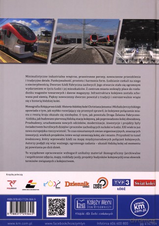 Koleją przez Łódź. Historia łódzkiej kolei - Michał Jerczyński [KSIĄŻKA]