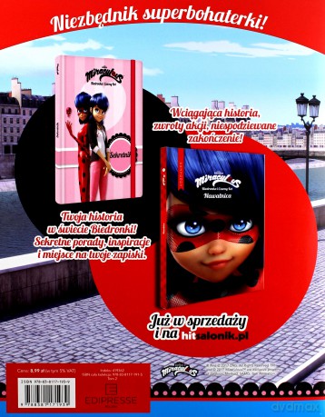 Miraculous. Biedronka i Czarny Kot (Tom 2) Zabawy, naklejki, szablony [KSIĄŻKA]