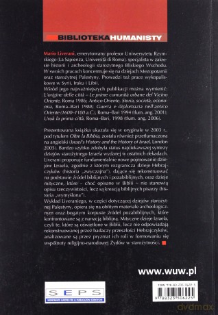 Nie tylko Biblia. Historia starożytnego Izraela - Mario Liverani [KSIĄŻKA]