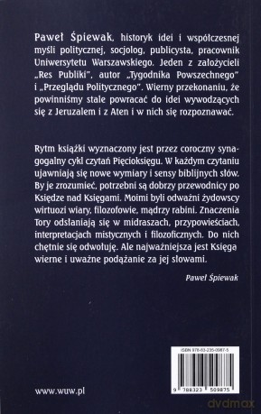 Pięć ksiąg Tory. Komentarze - Paweł Śpiewak [KSIĄŻKA]
