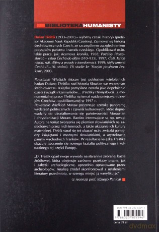Powstanie Wielkich Moraw. Morawianie, Czesi i Europa Środkowa w latach 791-871 - Dusan Trestík [KSIĄŻKA]