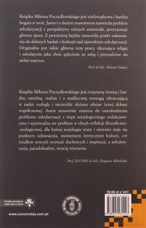 Religia i sekularyzm. Współczesny spór o sekularyzację - Miłosz Puczydłowski [KSIĄŻKA]
