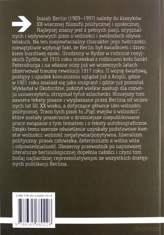 Wolność - Isaiah Berlin [KSIĄŻKA]