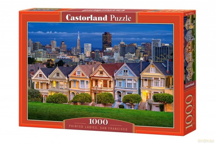 CASTOR 1000 el. Kolorowe Domki, San Francisco [PUZZLE]
