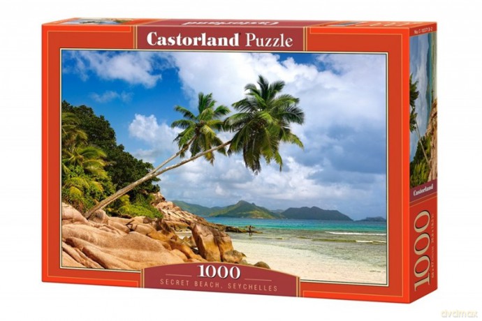CASTOR 1000 el. Sekretna Plaża Seszele [PUZZLE]