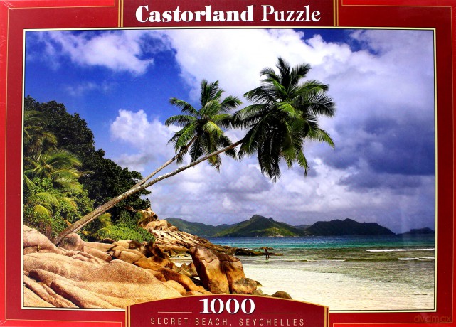 CASTOR 1000 el. Sekretna Plaża Seszele [PUZZLE]