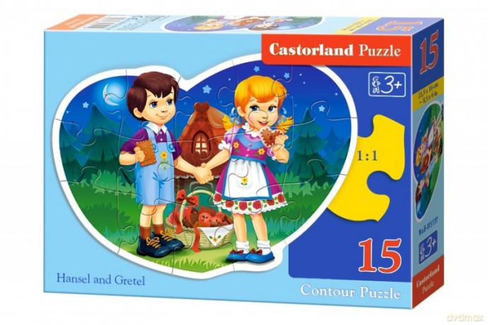 CASTOR 15 el. Jaś i Małgosia [PUZZLE]