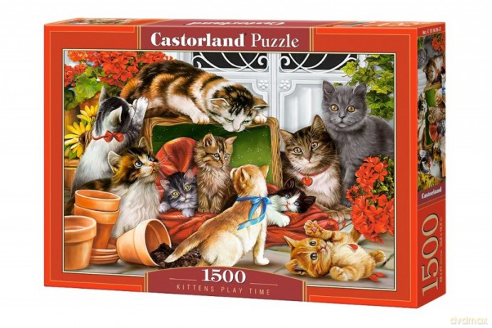 CASTOR 1500 el. Kotki czas zabawy [PUZZLE]