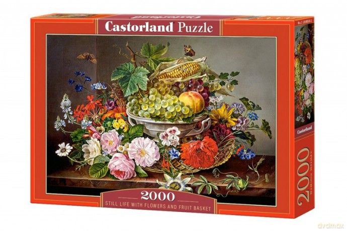 CASTOR 2000 el. Koszyk owoców i kwiatów [PUZZLE]