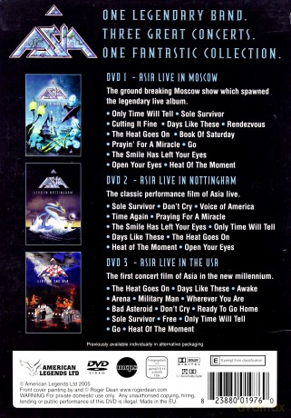 Asia: The Ultimate Collection [BOX] [3DVD]