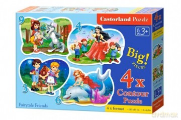 CASTOR 4w1 Bajkowi przyjaciele [PUZZLE]