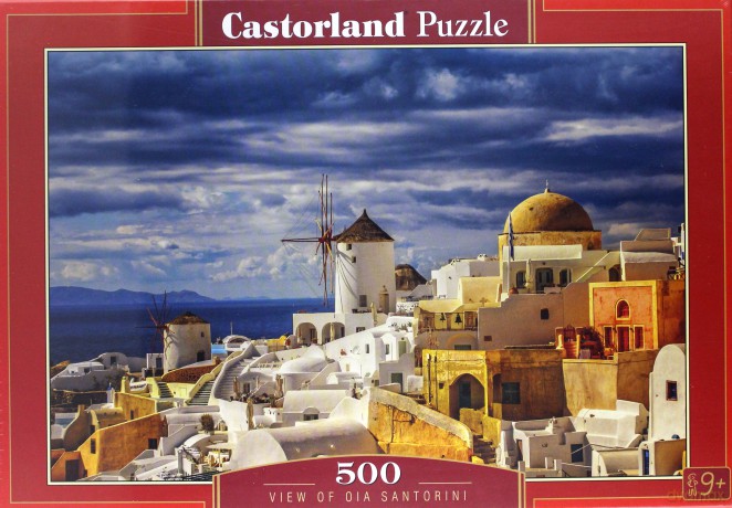 CASTOR 500 el. View of Ola Santorini [PUZZLE]