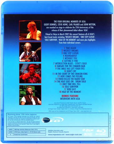 Asia: Fantasia Live in Tokyo [Blu-Ray]