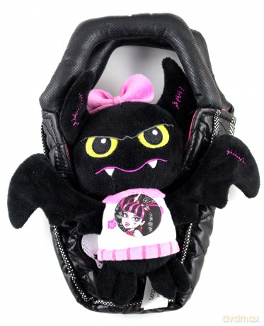 Monster High pluszowy nietoperz w torebce