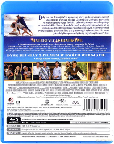 Mamma Mia! Here We Go Again [Blu-Ray]