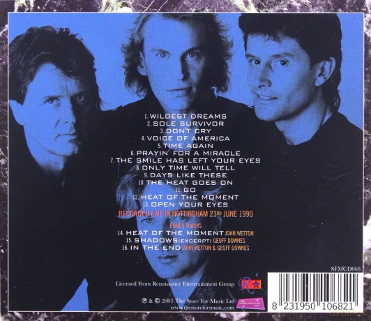 Asia: Live in Nottingham [CD]