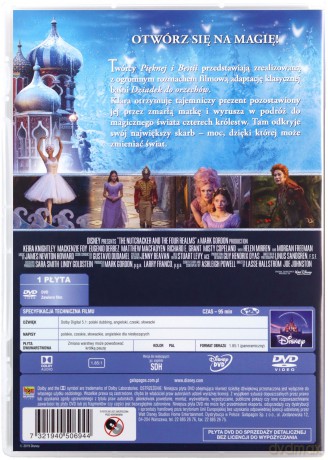 Dziadek do orzechów i cztery królestwa (Disney) [DVD]