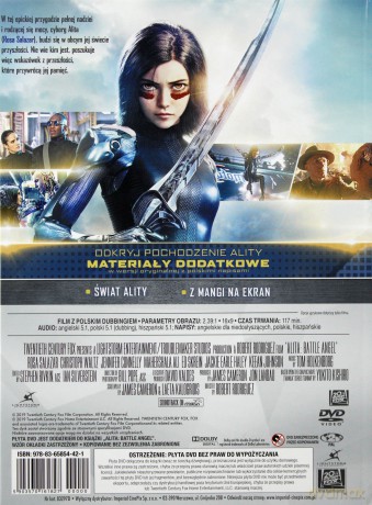 Alita: Battle Angel (booklet) [DVD]