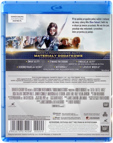 Alita: Battle Angel [Blu-Ray]