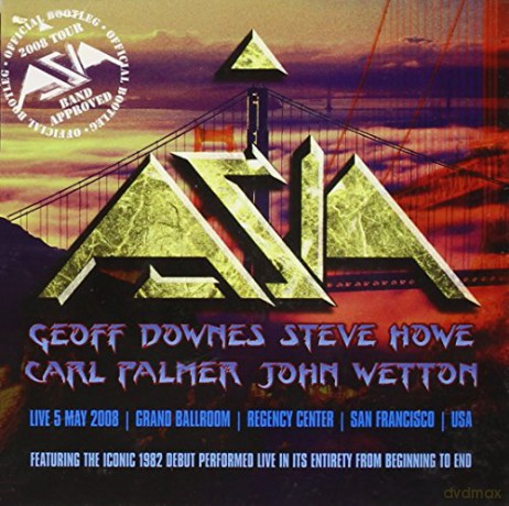 Asia: Live in San Francisco 2008 [2CD]