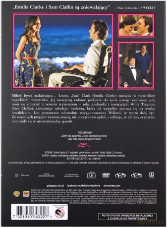 Zanim się pojawiłeś (Zakochane Kino) [DVD]