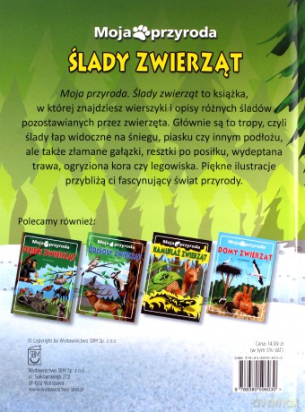 Moja przyroda. Ślady zwierząt - Anna Paszkiewicz [KSIĄŻKA]