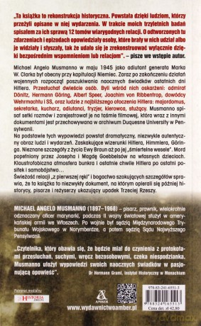 Ostatnie dni Hitlera - Michael A. Musmanno [KSIĄŻKA]