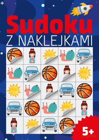 Sudoku z naklejkami [KSIĄŻKA]