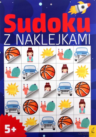 Sudoku z naklejkami [KSIĄŻKA]