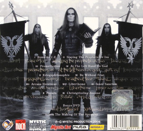 Behemoth: The Apostasy Limited (digipack) [CD]+[DVD]