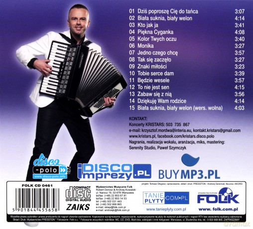 Kristars: Biała suknia, biały welon [CD]