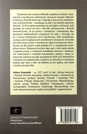 Scholastyka i początki humanizmu w myśli polskiej XV wieku - Juliusz Domański [KSIĄŻKA]