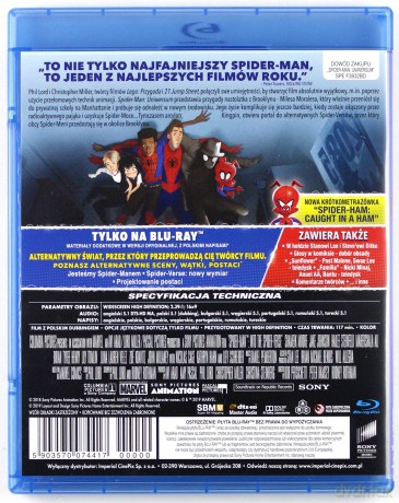Spider-Man Uniwersum [Blu-Ray]