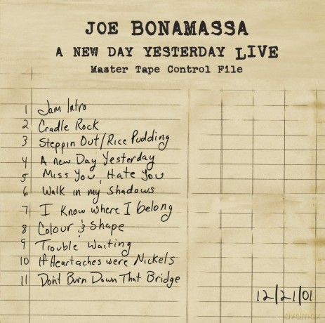 Joe Bonamassa: New Day Yesterday Live [CD]