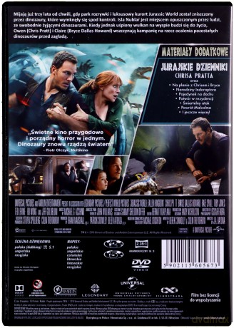 Jurassic World: Upadłe Królestwo [DVD]