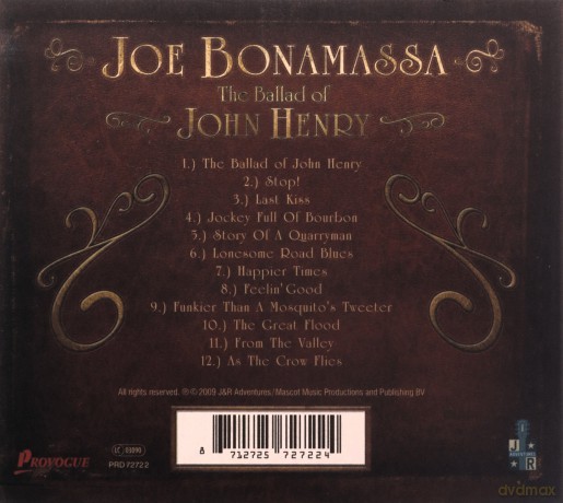 Joe Bonamassa: The Ballad of John Henry Limited Edition [CD]