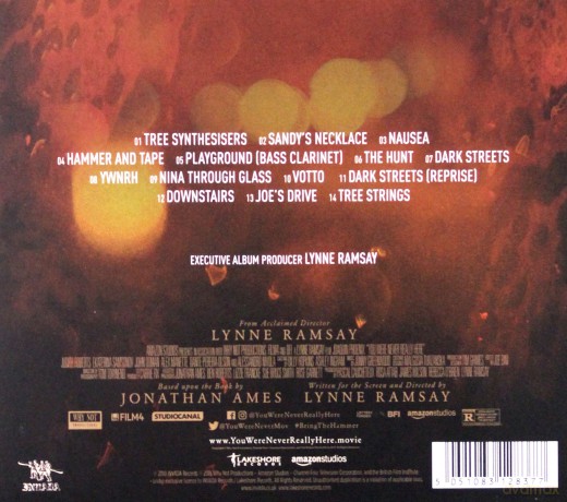You Were Never Really Here soundtrack (Nigdy Cię Tu Nie Było) (Jonny Greenwood) [CD]