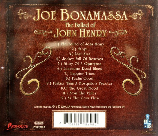 Joe Bonamassa: The Ballad of John Henry [CD]