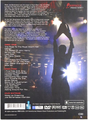 Joe Bonamassa: Live From the Royal Albert Hall (digipack) [2DVD]