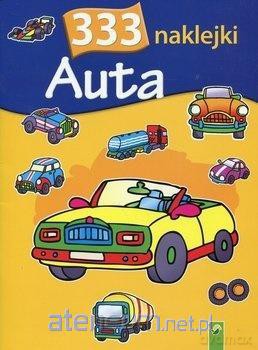 333 naklejki. Auta [KSIĄŻKA]