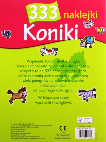 333 naklejki. Koniki [KSIĄŻKA]