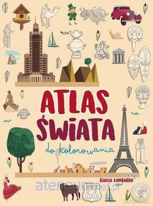 Atlas świata do kolorowania [KSIĄŻKA]