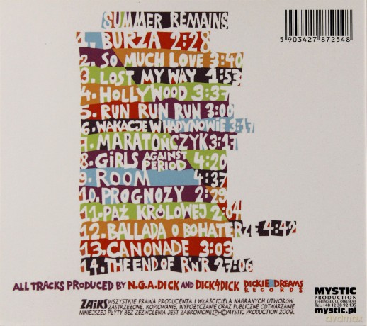 Dick4dick: Summer Remains (digipack) [CD]