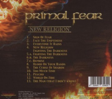 Primal Fear: New Religion [CD]