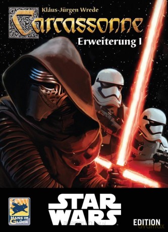 Carcassonne - Star Wars (rozszerzenie) (Gwiezdne Wojny) [GRA PLANSZOWA]