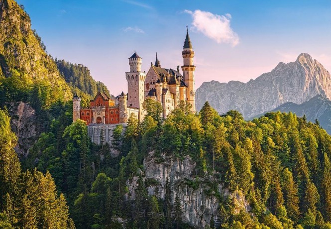 CASTOR 1000 el. Zamek Neuschwanstein [PUZZLE]
