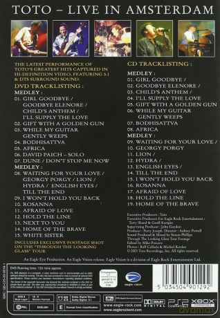 Toto: Live in Amsterdam [CD]+[DVD]
