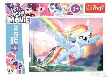 CASTOR 20 el. miniMaxi - Magia Kucyków 4 [PUZZLE]